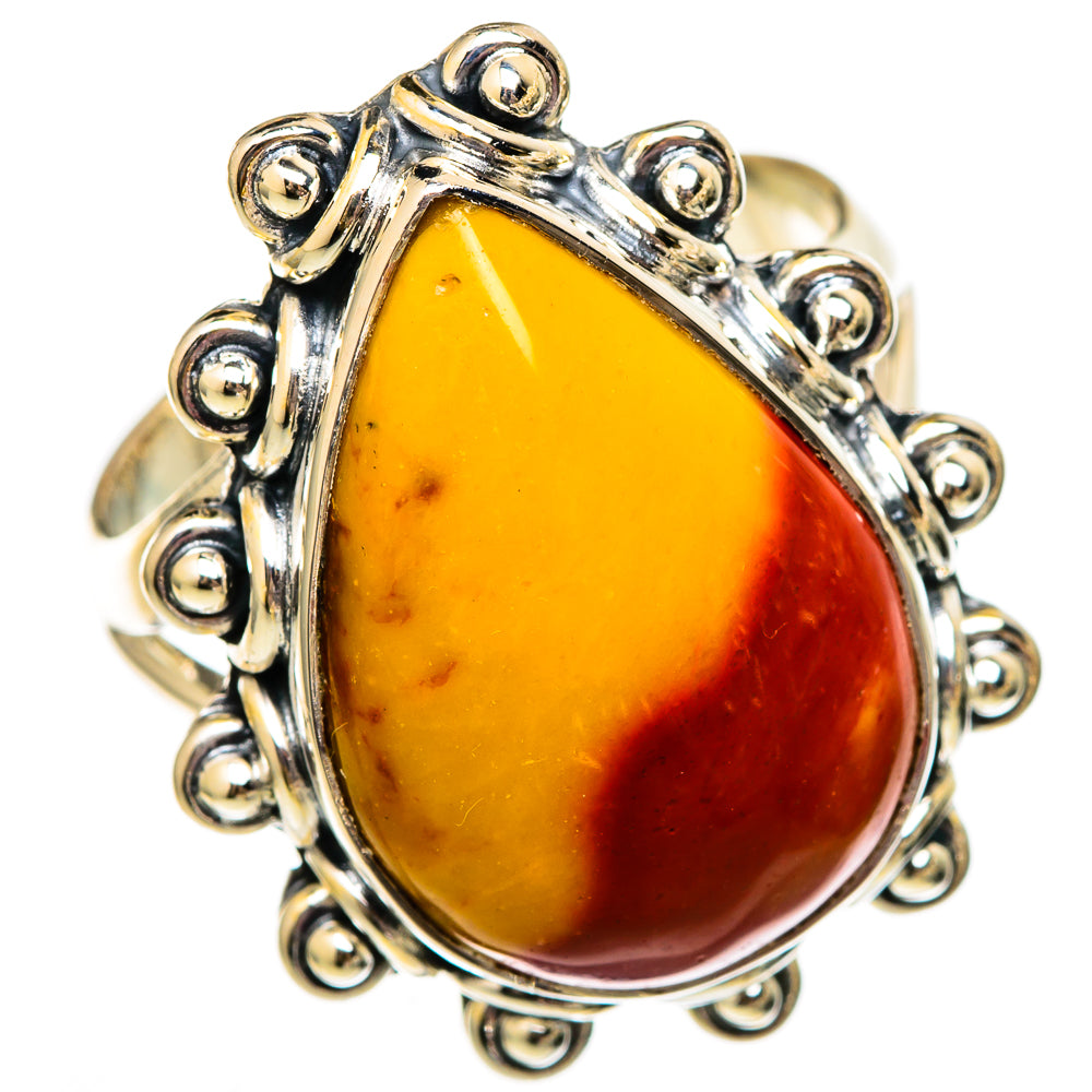 Mookaite Rings handcrafted by Ana Silver Co - RING106022 - Photo 2