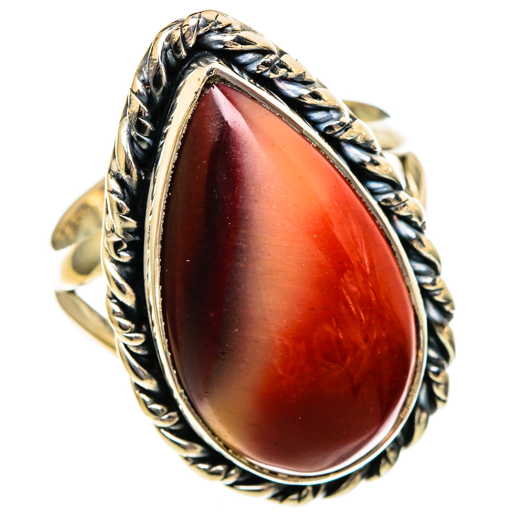 Mookaite Rings handcrafted by Ana Silver Co - RING106127 - Photo 2