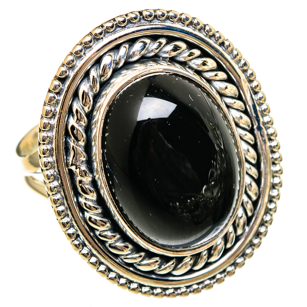 Black Onyx Rings handcrafted by Ana Silver Co - RING106141 - Photo 2