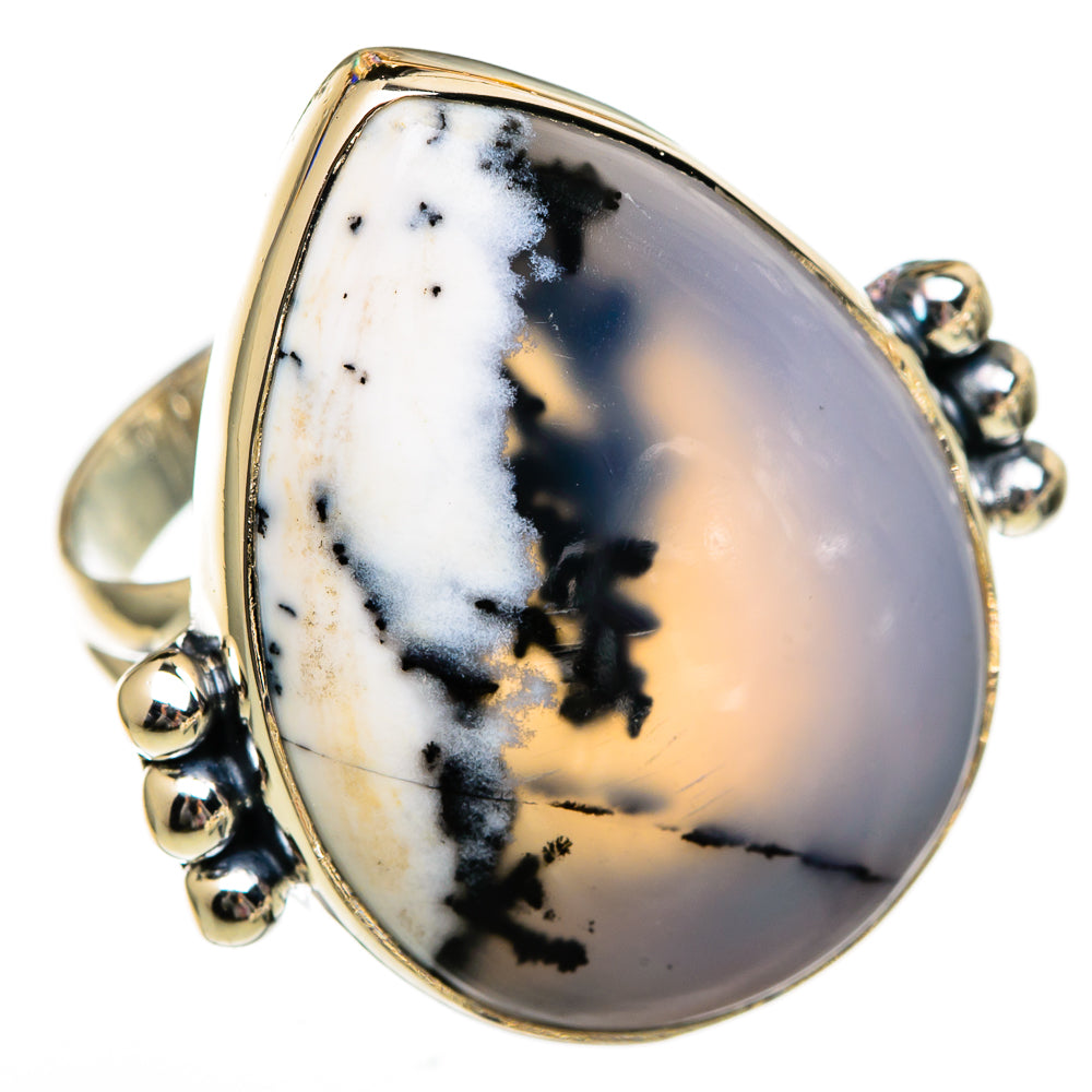Dendritic Opal Rings handcrafted by Ana Silver Co - RING106190 - Photo 2