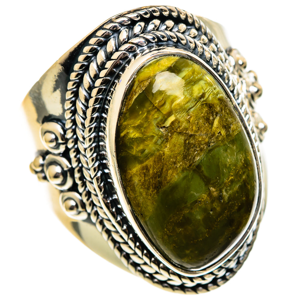 Rainforest Opal Rings handcrafted by Ana Silver Co - RING106320 - Photo 2