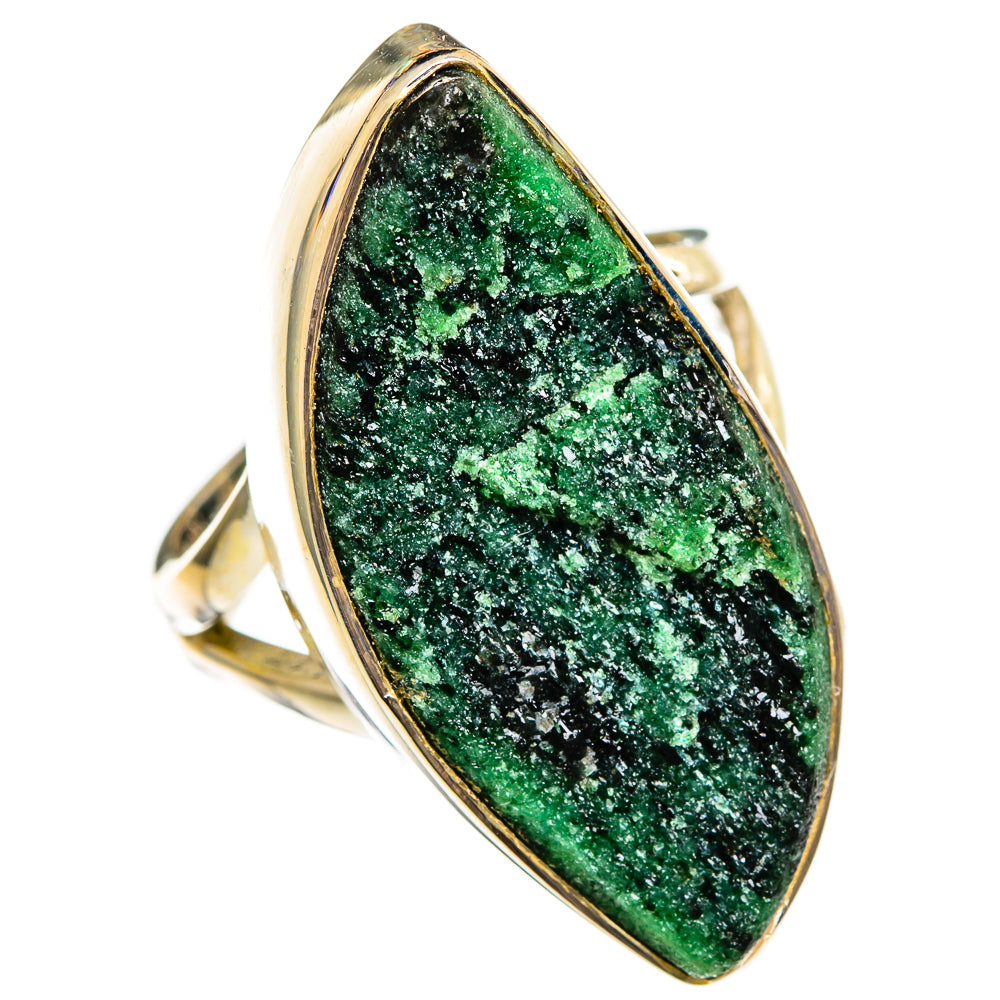 Ruby Zoisite Rings handcrafted by Ana Silver Co - RING106399 - Photo 2