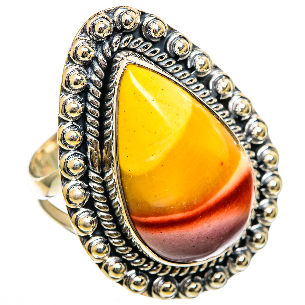 Mookaite Rings handcrafted by Ana Silver Co - RING106409 - Photo 2
