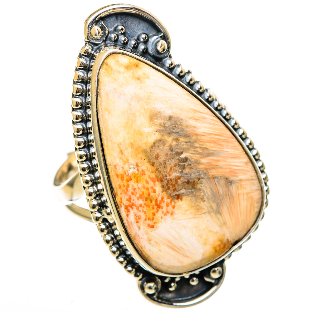 Scolecite Rings handcrafted by Ana Silver Co - RING106457 - Photo 2