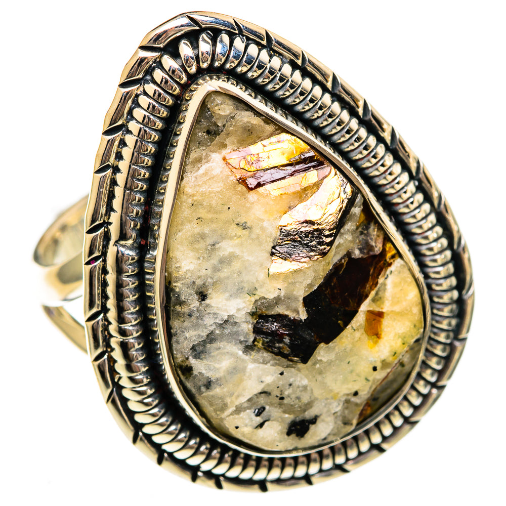 Astrophyllite Rings handcrafted by Ana Silver Co - RING106523 - Photo 2