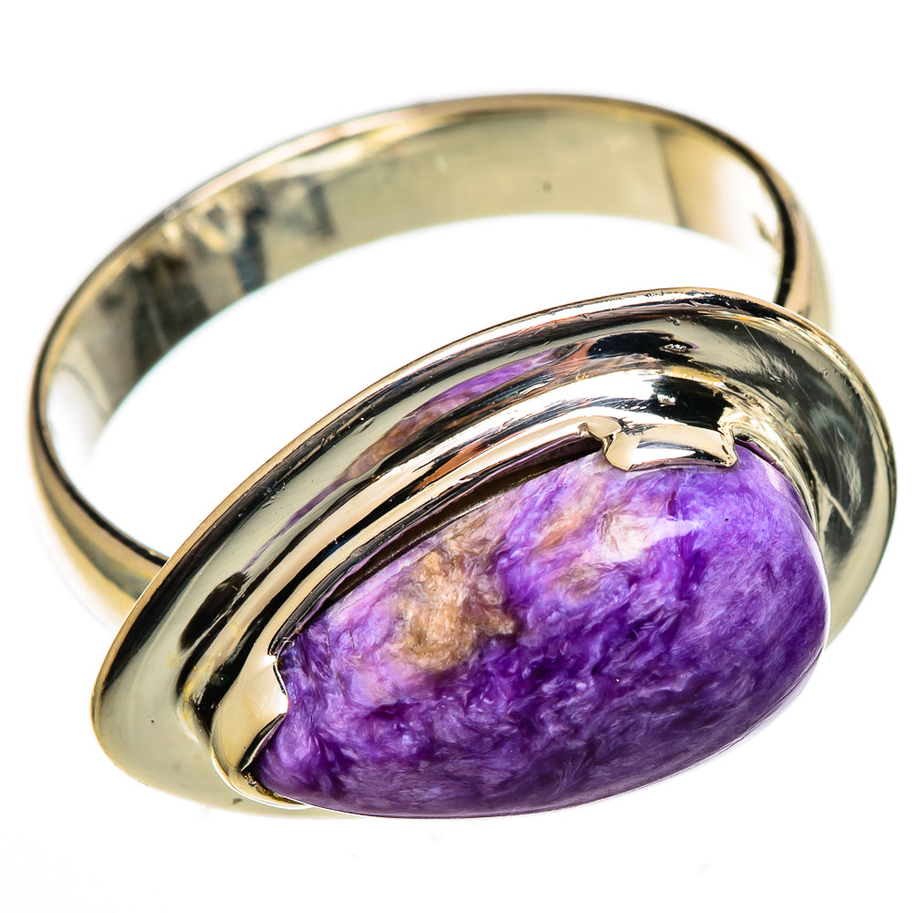 Charoite Rings handcrafted by Ana Silver Co - RING106555 - Photo 2