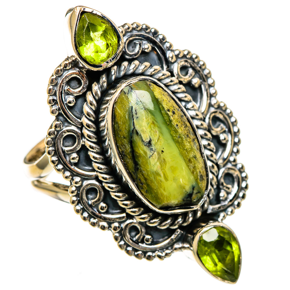 Rainforest Opal Rings handcrafted by Ana Silver Co - RING106618 - Photo 2