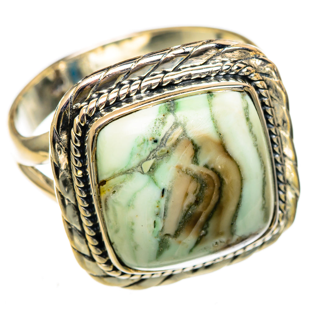 Ocean Jasper Rings handcrafted by Ana Silver Co - RING106619 - Photo 2