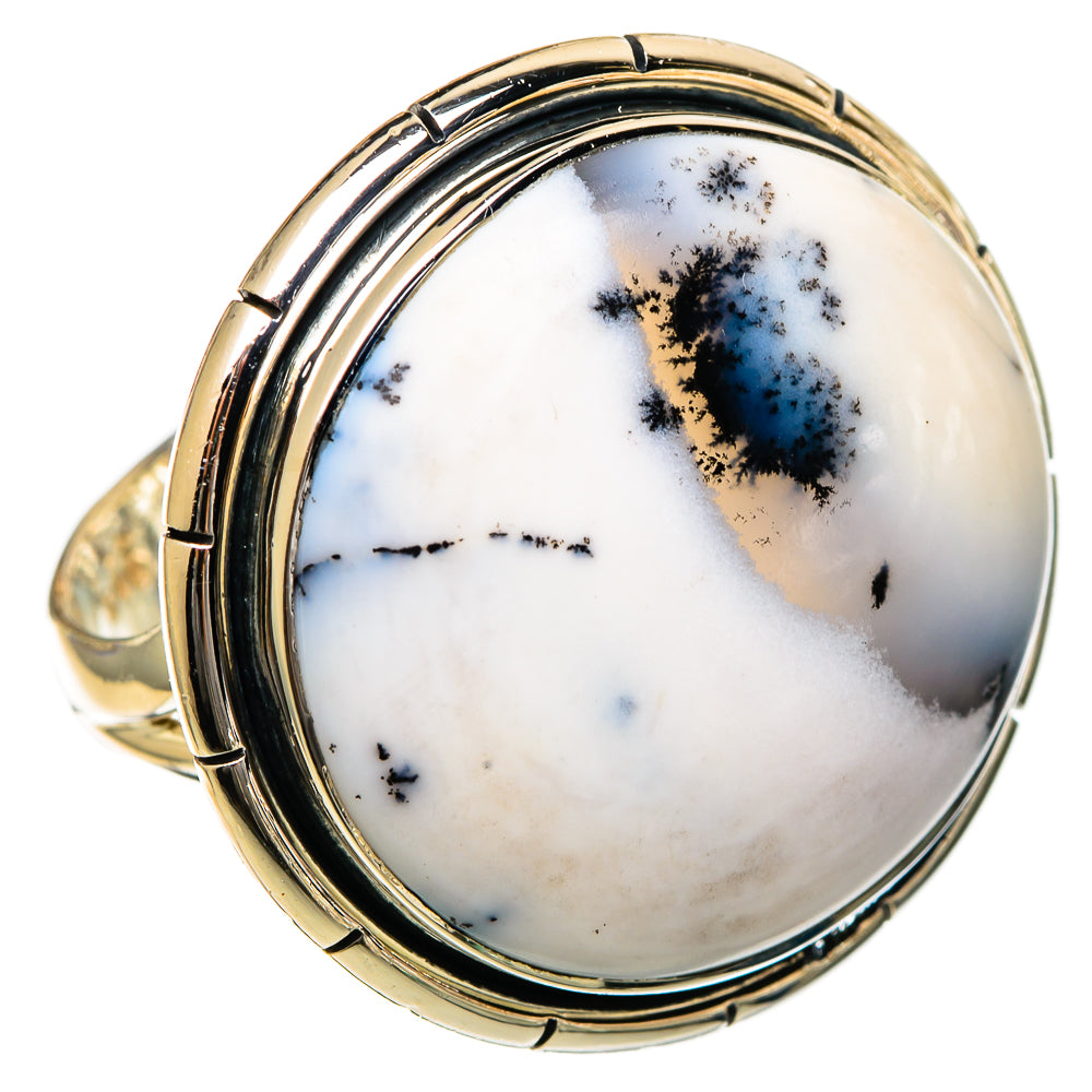 Dendritic Opal Rings handcrafted by Ana Silver Co - RING106771 - Photo 2