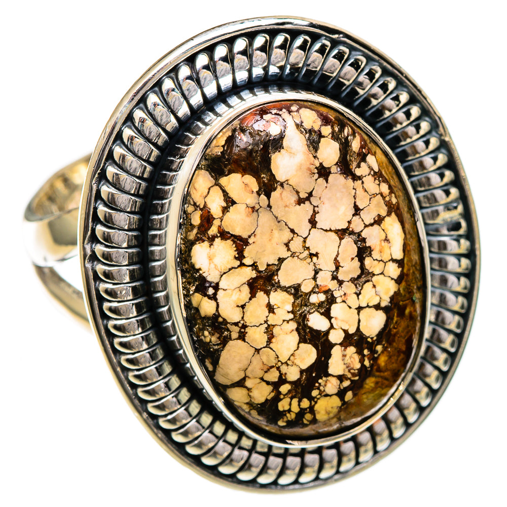 Wild Horse Jasper Rings handcrafted by Ana Silver Co - RING106847 - Photo 2