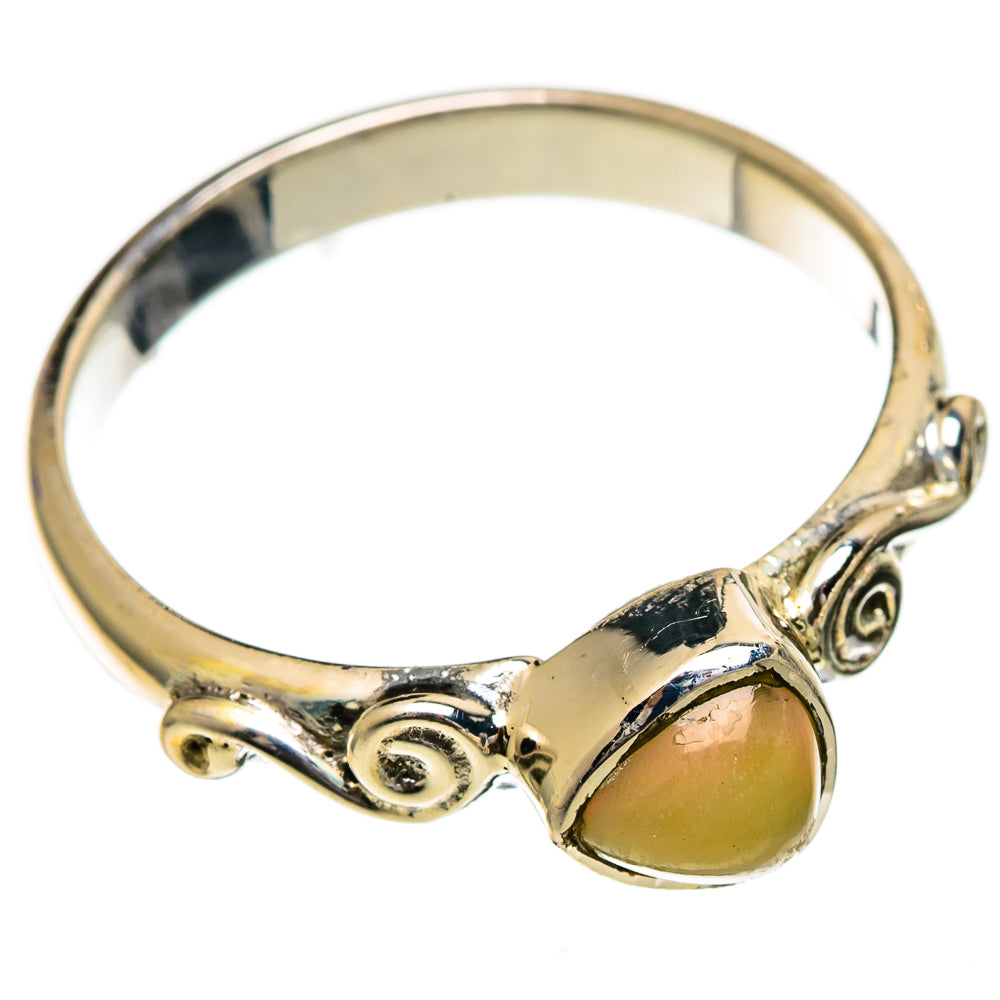 Ethiopian Opal Rings handcrafted by Ana Silver Co - RING106943 - Photo 2