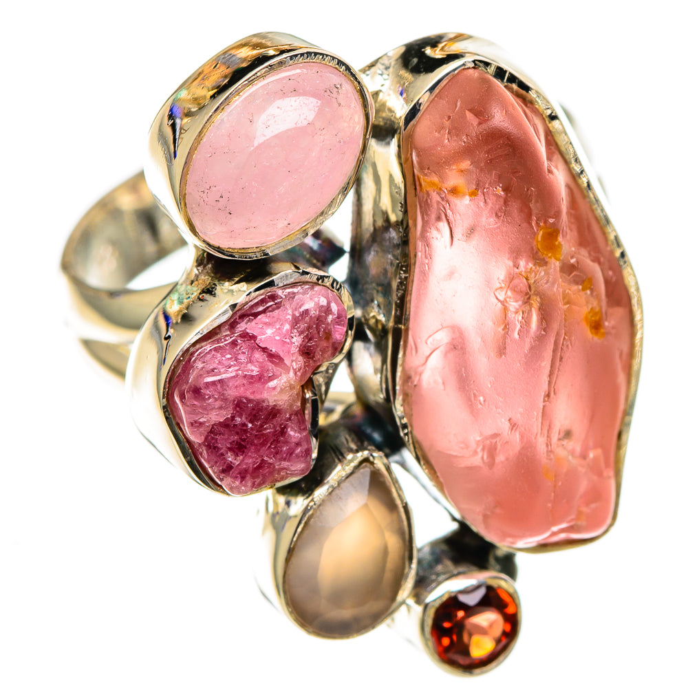 Rose Quartz Rings handcrafted by Ana Silver Co - RING106969 - Photo 2