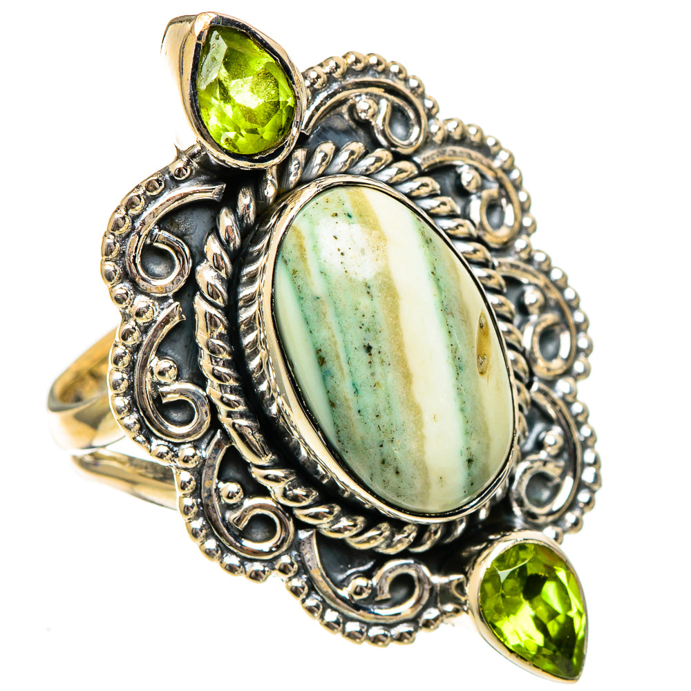 Ocean Jasper Rings handcrafted by Ana Silver Co - RING106995 - Photo 2