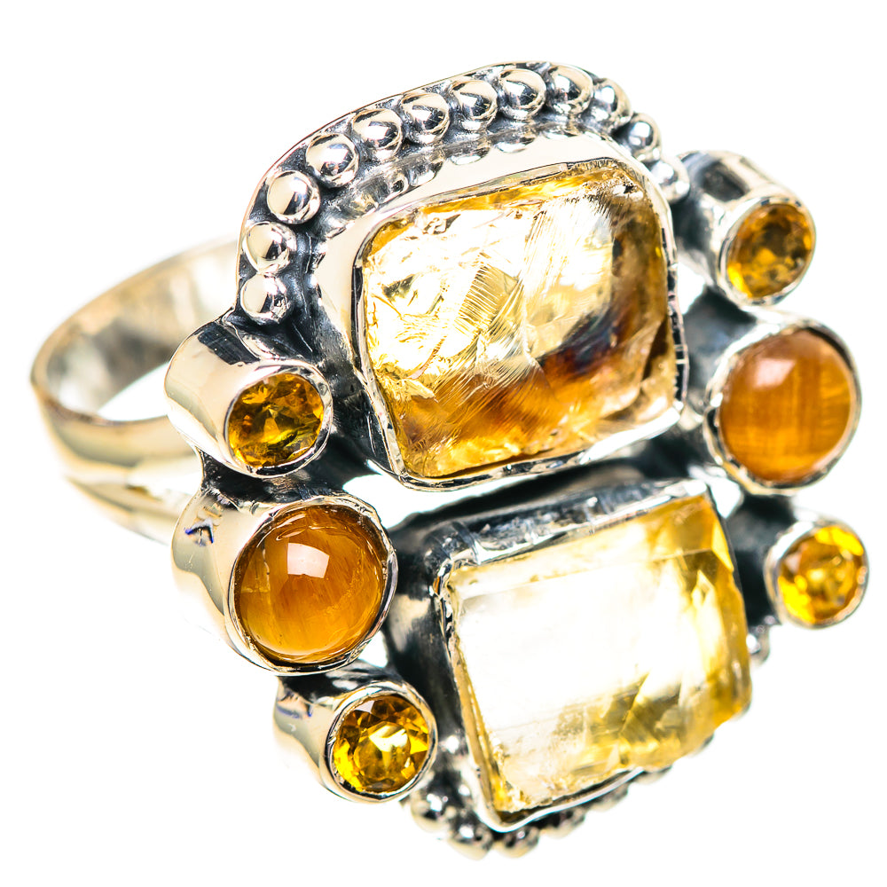 Citrine Rings handcrafted by Ana Silver Co - RING107148 - Photo 2