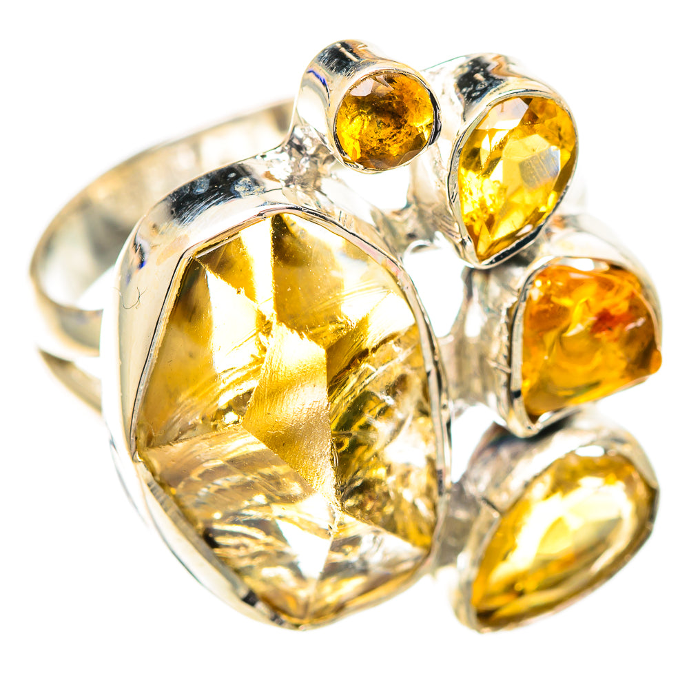 Citrine Rings handcrafted by Ana Silver Co - RING107183 - Photo 2