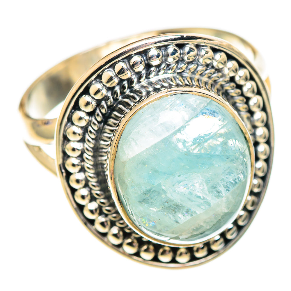 Aquamarine Rings handcrafted by Ana Silver Co - RING107265 - Photo 2