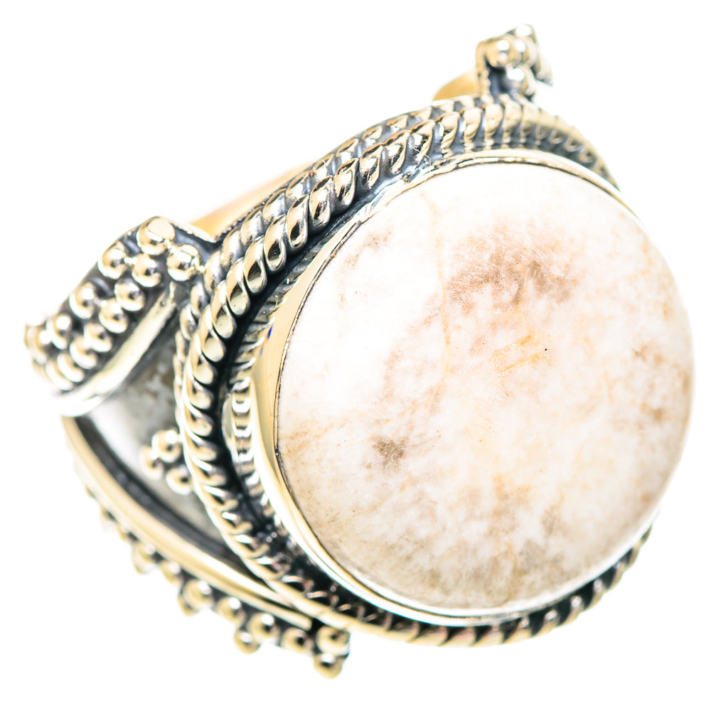 Scolecite Rings handcrafted by Ana Silver Co - RING107352 - Photo 2