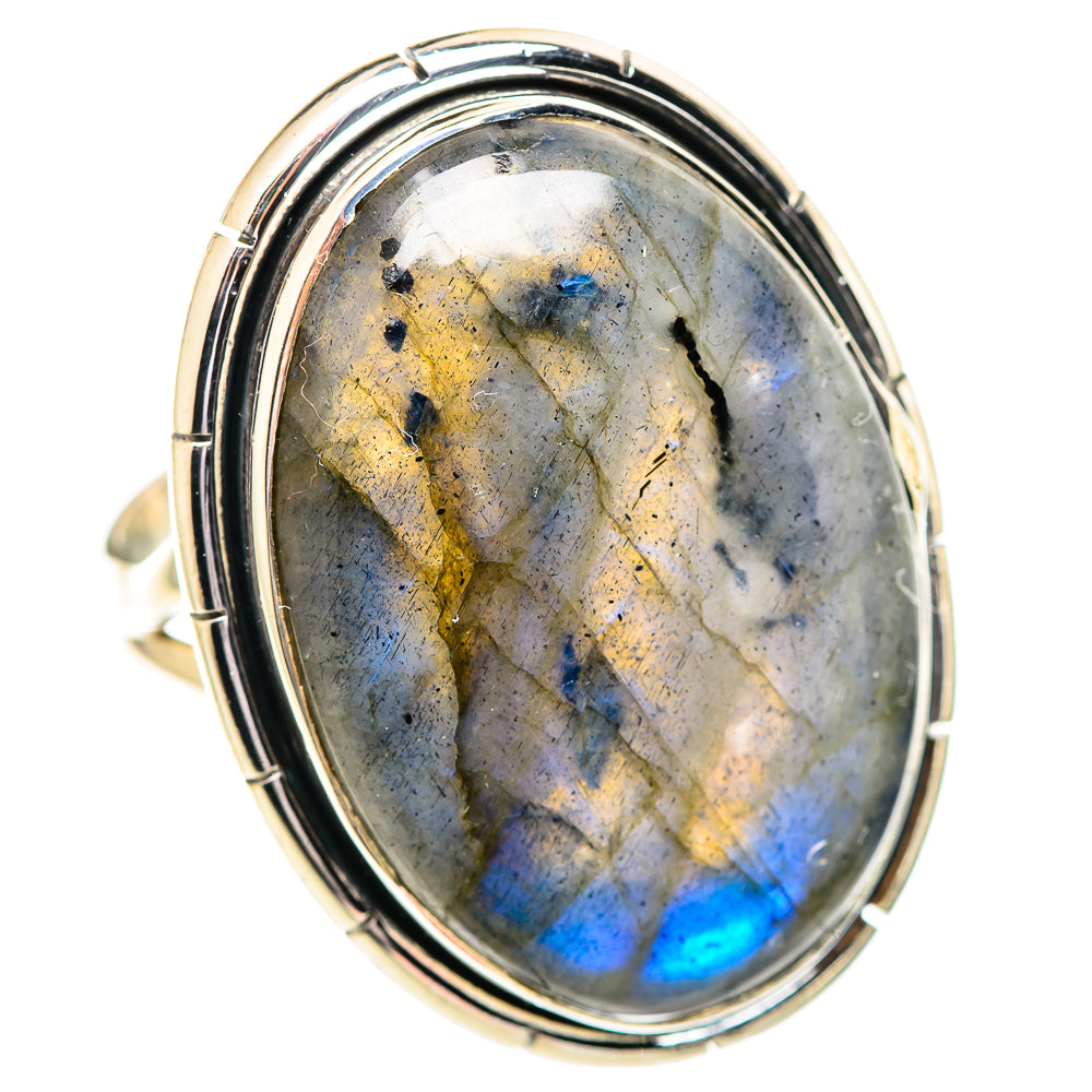 Labradorite Rings handcrafted by Ana Silver Co - RING107359 - Photo 2
