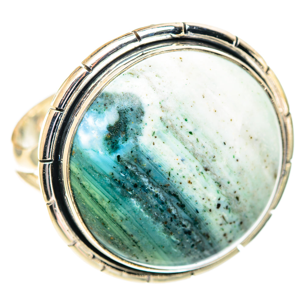 Ocean Jasper Rings handcrafted by Ana Silver Co - RING107371 - Photo 2