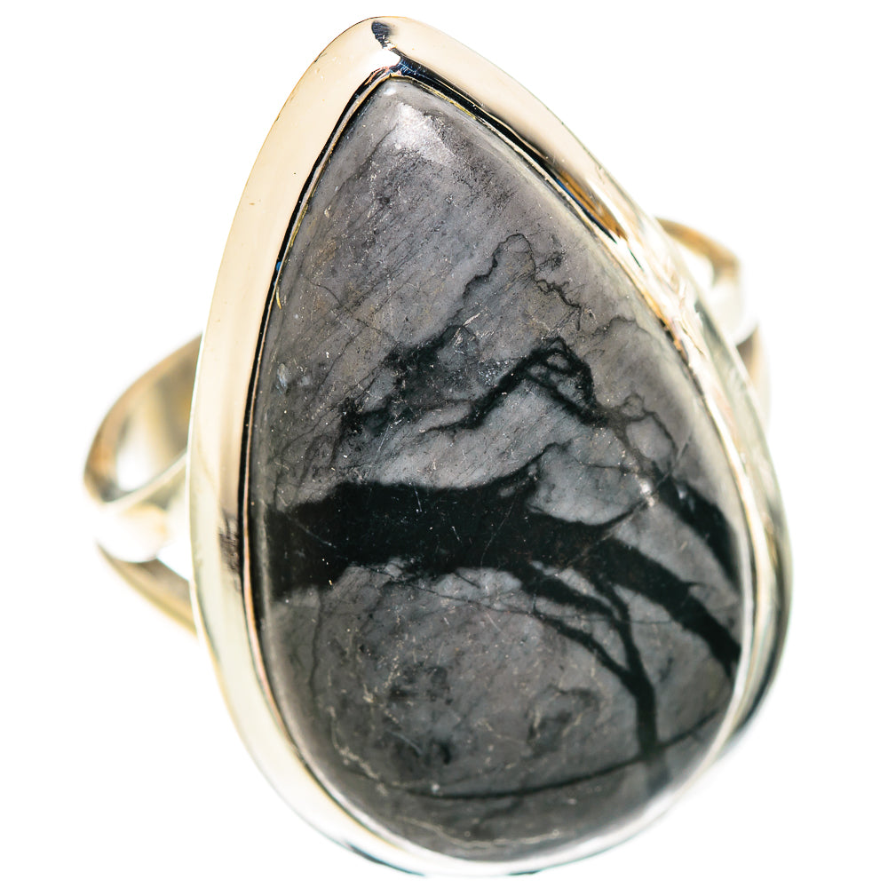 Psilomelane Rings handcrafted by Ana Silver Co - RING107395 - Photo 2