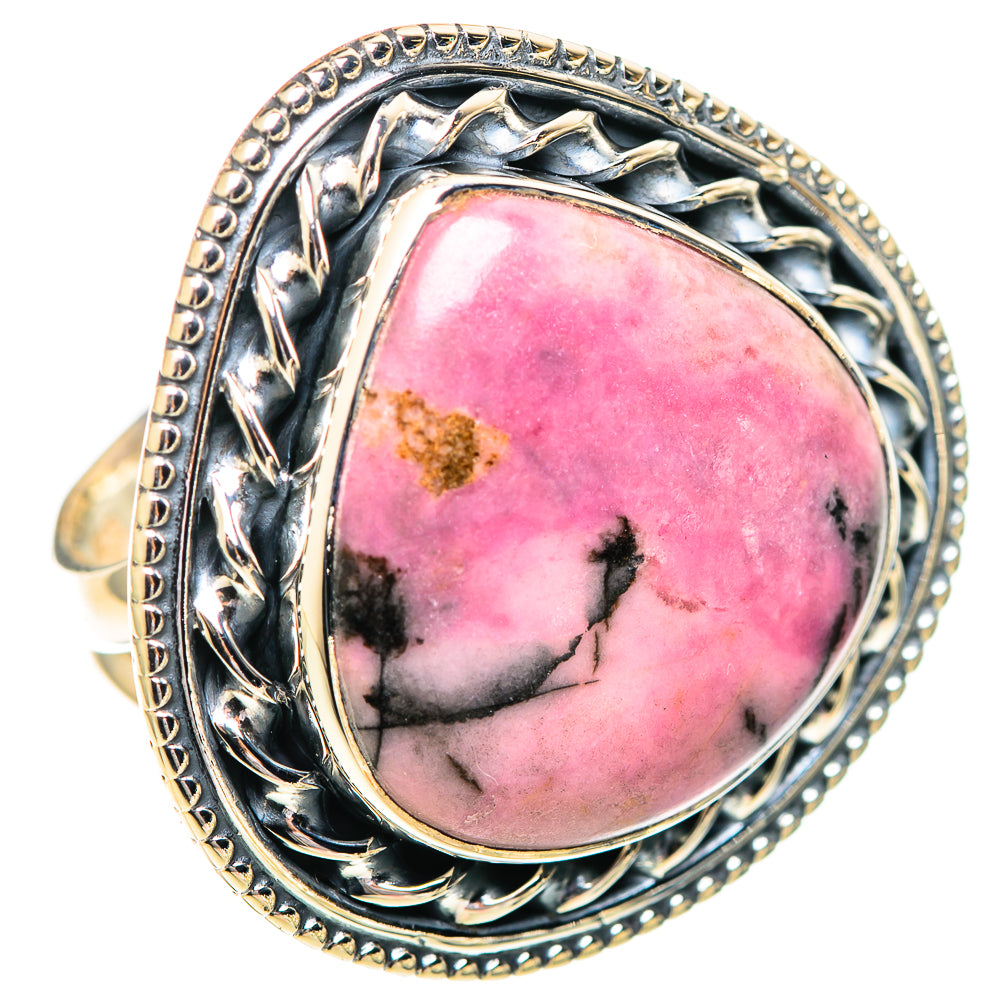 Rhodonite Rings handcrafted by Ana Silver Co - RING107424 - Photo 2