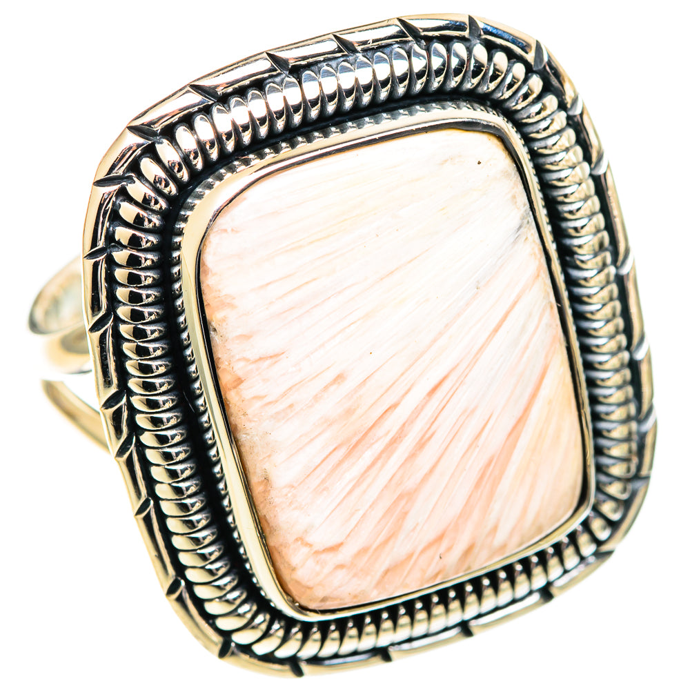 Scolecite Rings handcrafted by Ana Silver Co - RING107614 - Photo 2