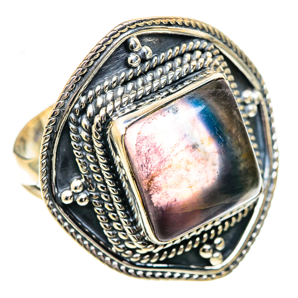 Fluorite Rings handcrafted by Ana Silver Co - RING107672 - Photo 2