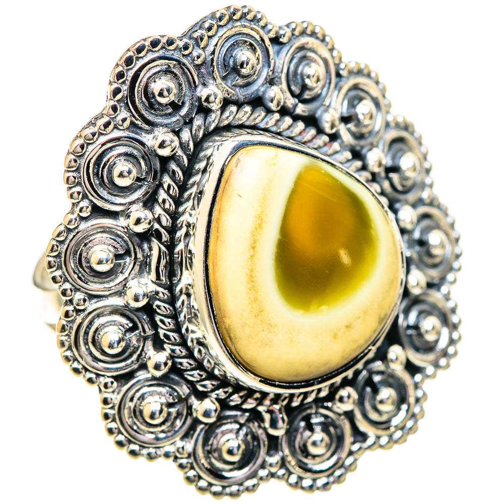 Polychrome Jasper Rings handcrafted by Ana Silver Co - RING107698 - Photo 2
