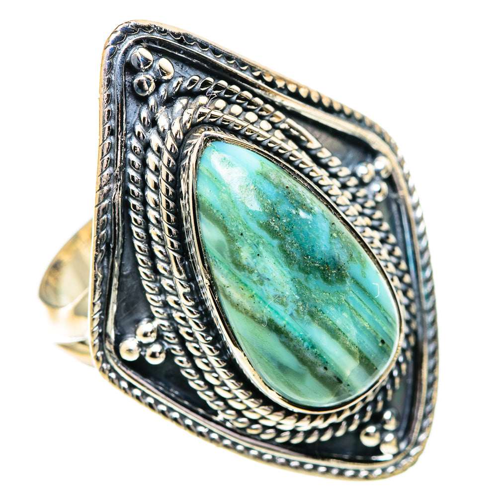 Ocean Jasper Rings handcrafted by Ana Silver Co - RING107700 - Photo 2
