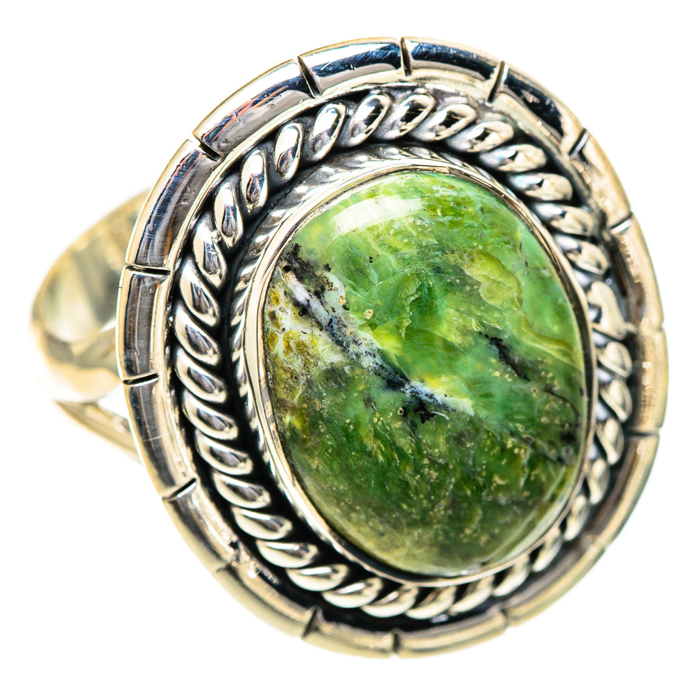 Rainforest Jasper Rings handcrafted by Ana Silver Co - RING107875 - Photo 2