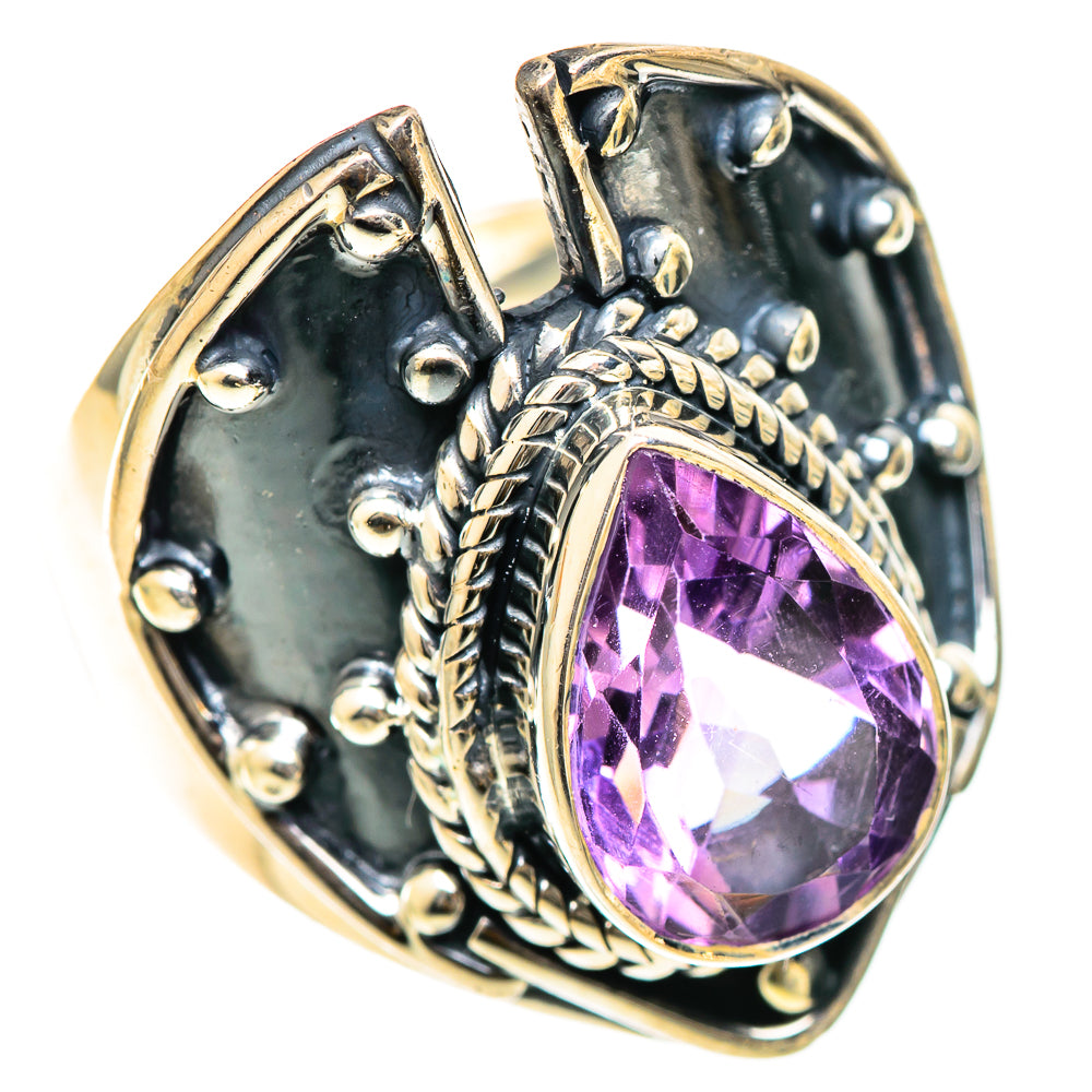 Amethyst Rings handcrafted by Ana Silver Co - RING107887 - Photo 2