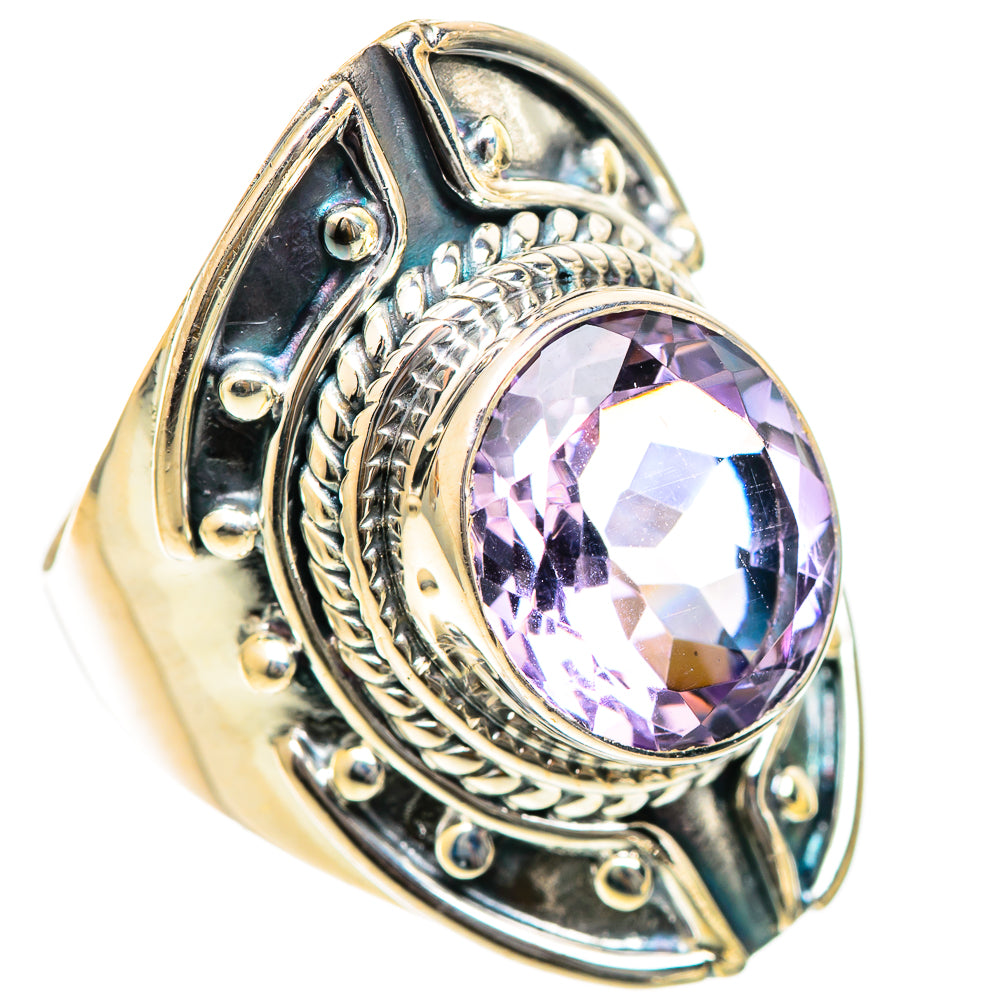 Amethyst Rings handcrafted by Ana Silver Co - RING107888 - Photo 2