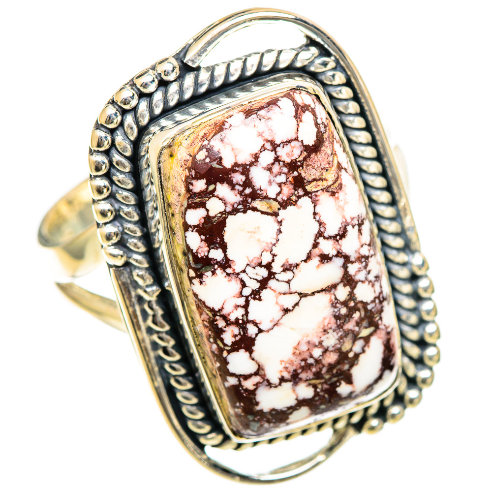 Wild Horse Jasper Rings handcrafted by Ana Silver Co - RING107915 - Photo 2