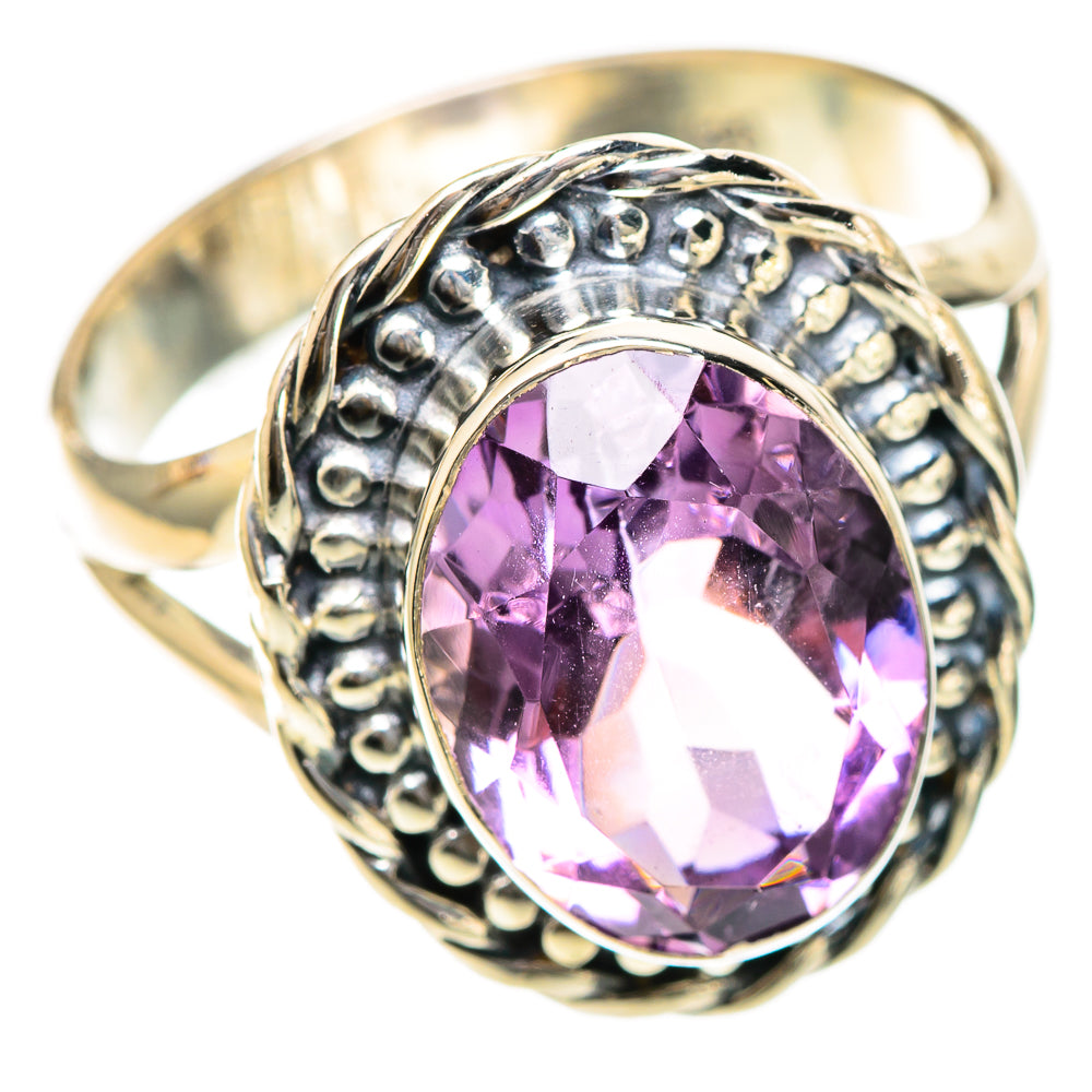 Amethyst Rings handcrafted by Ana Silver Co - RING107916 - Photo 2