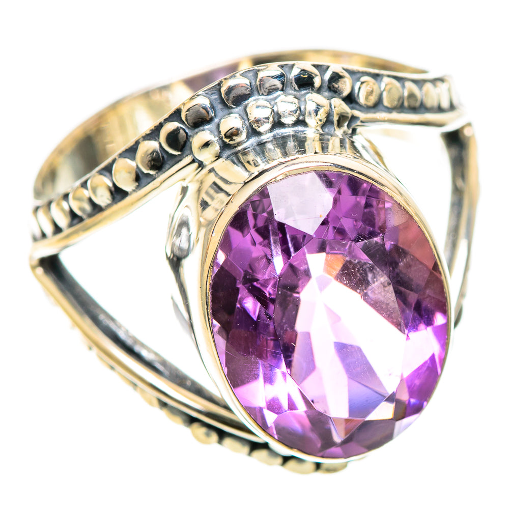 Amethyst Rings handcrafted by Ana Silver Co - RING107920 - Photo 2