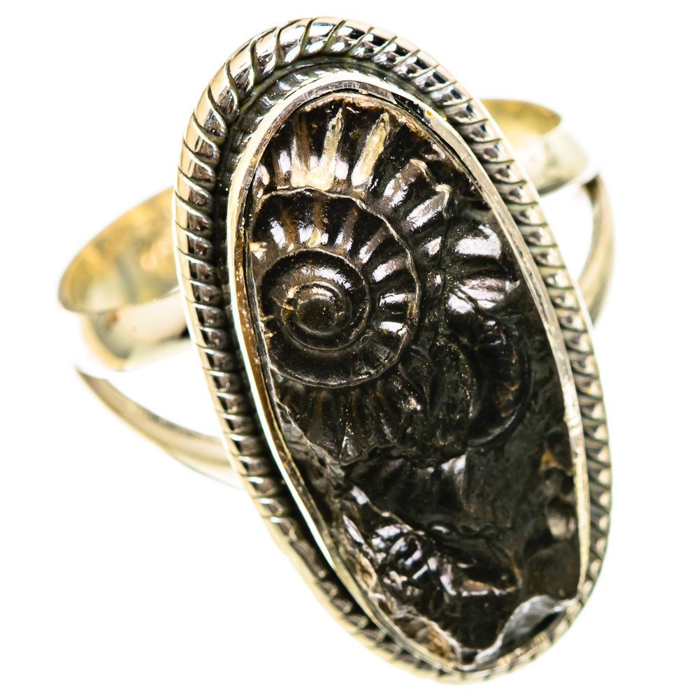 Tektite Rings handcrafted by Ana Silver Co - RING107922 - Photo 2