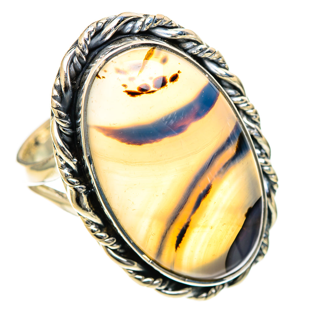 Montana Agate Rings handcrafted by Ana Silver Co - RING107969 - Photo 2