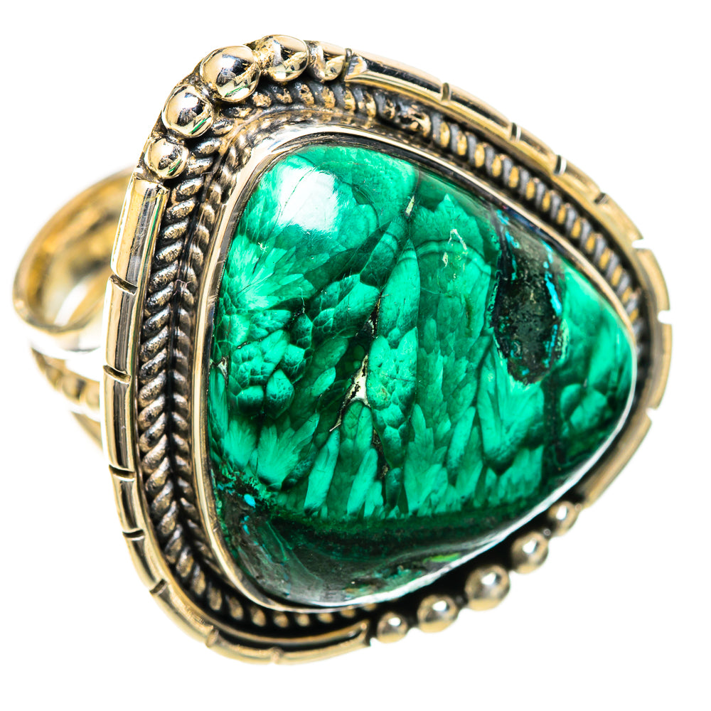 Chrysocolla Rings handcrafted by Ana Silver Co - RING107986 - Photo 2