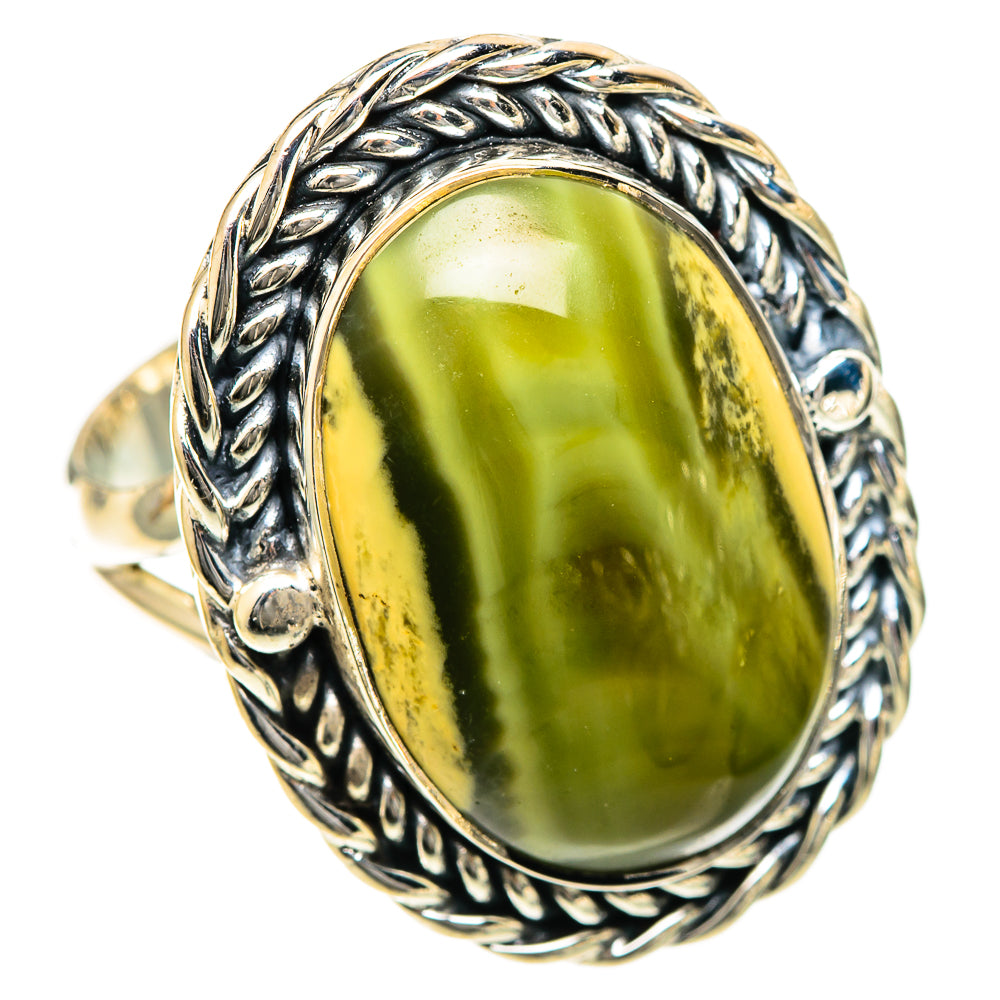 Polychrome Jasper Rings handcrafted by Ana Silver Co - RING107988 - Photo 2