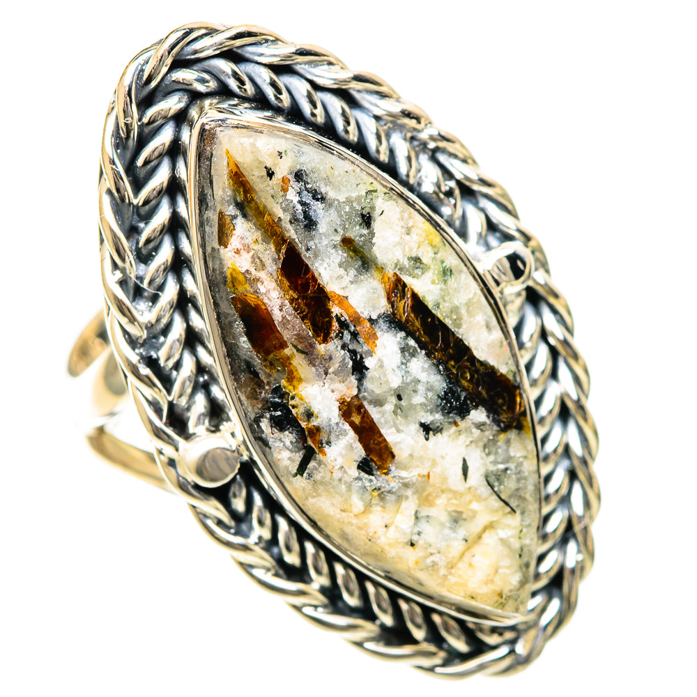 Astrophyllite Rings handcrafted by Ana Silver Co - RING108024 - Photo 2