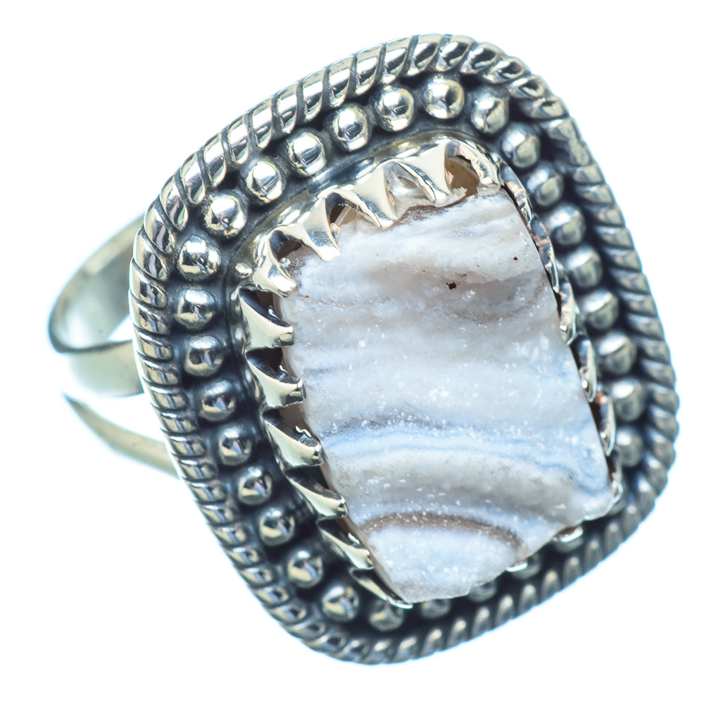 Desert Druzy Rings handcrafted by Ana Silver Co - RING10806