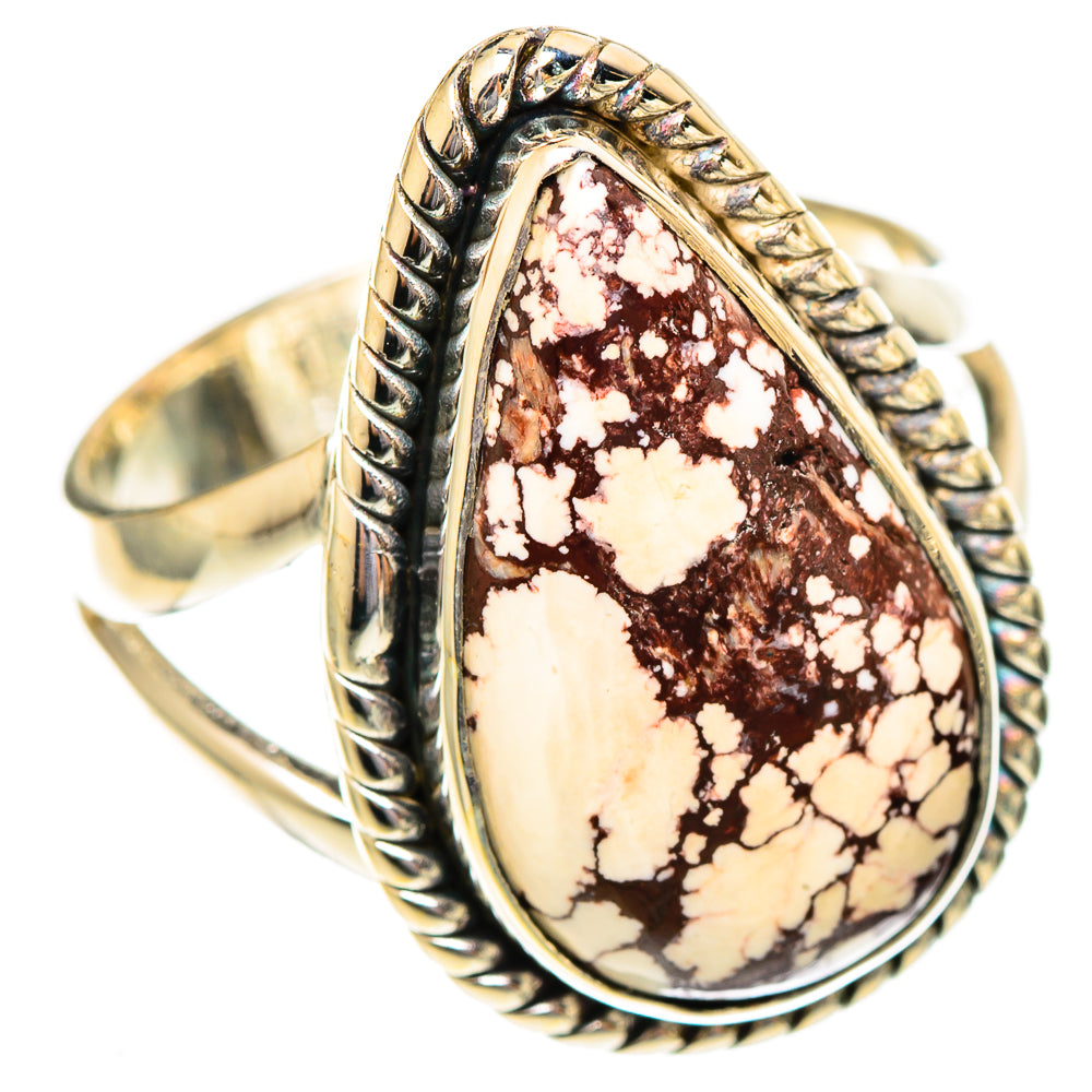 Wild Horse Jasper Rings handcrafted by Ana Silver Co - RING108194 - Photo 2