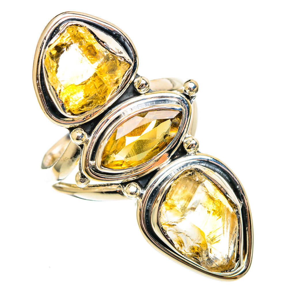Citrine Rings handcrafted by Ana Silver Co - RING108197 - Photo 2