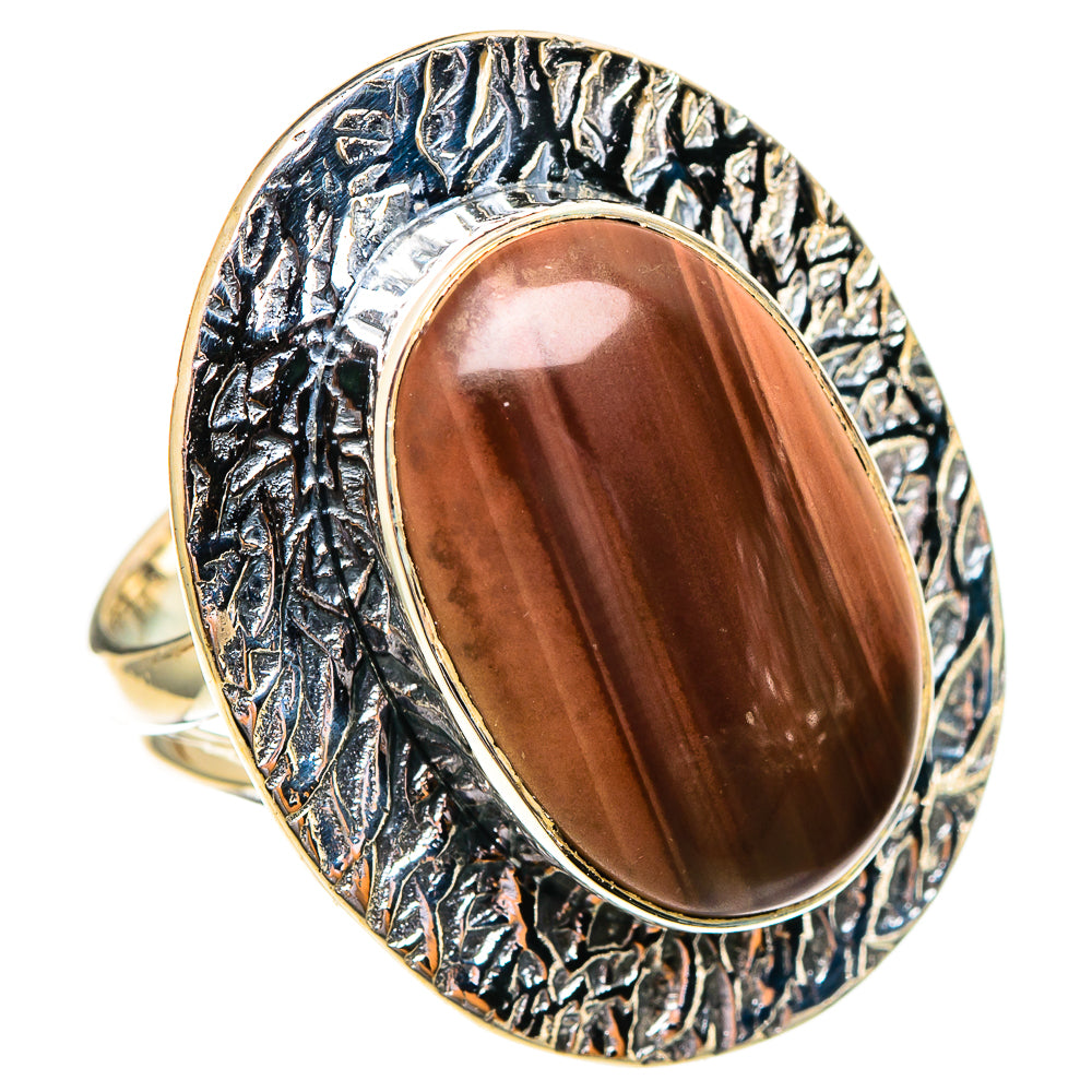 Imperial Jasper Rings handcrafted by Ana Silver Co - RING108228 - Photo 2