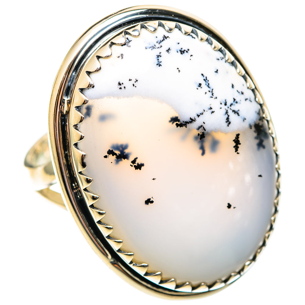 Dendritic Opal Rings handcrafted by Ana Silver Co - RING108241 - Photo 2