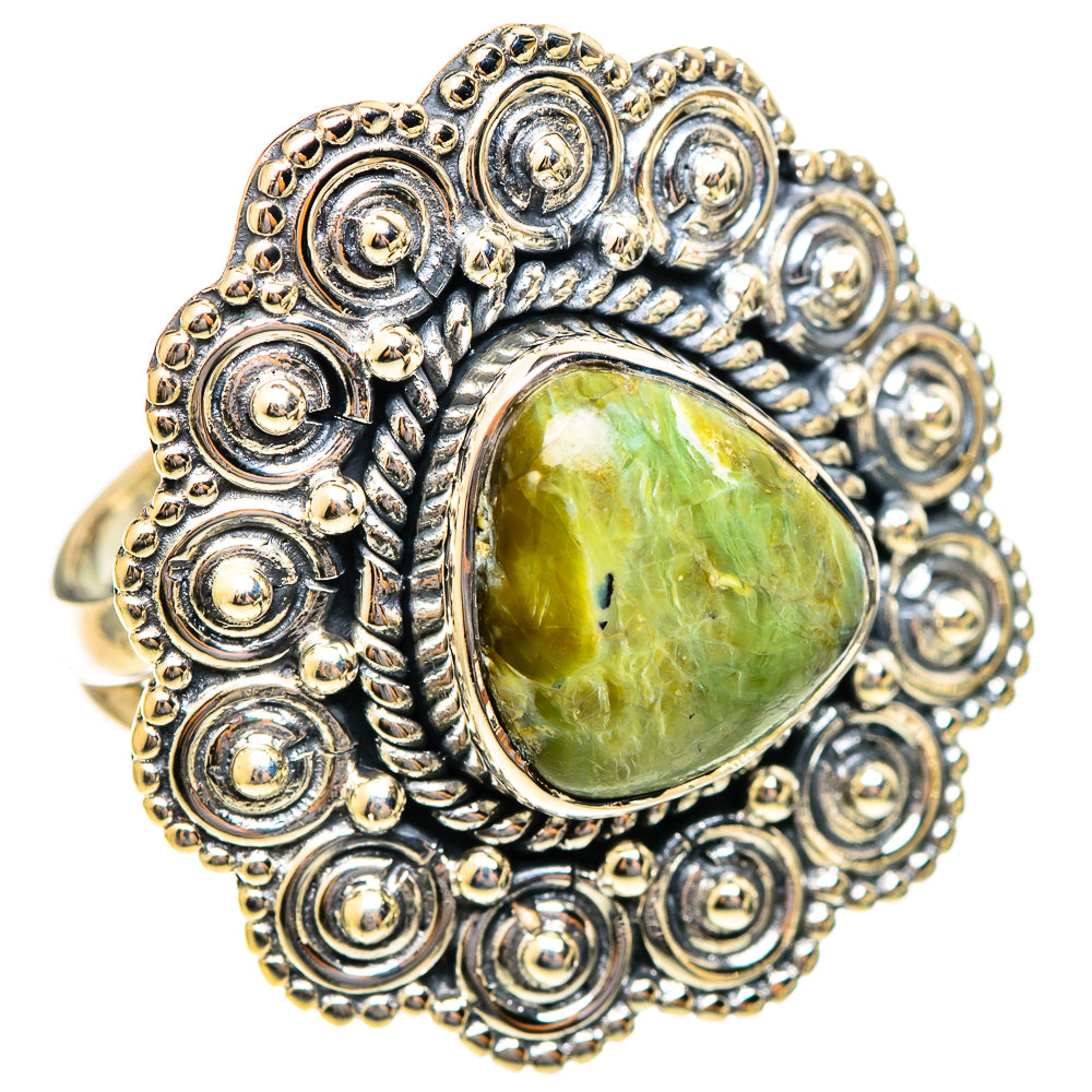Rainforest Jasper Rings handcrafted by Ana Silver Co - RING108260 - Photo 2