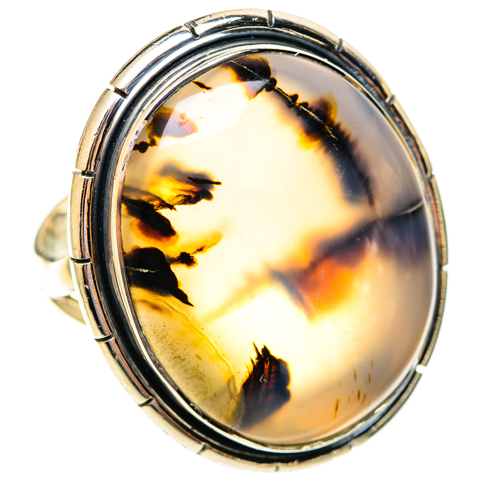 Montana Agate Rings handcrafted by Ana Silver Co - RING108309 - Photo 2