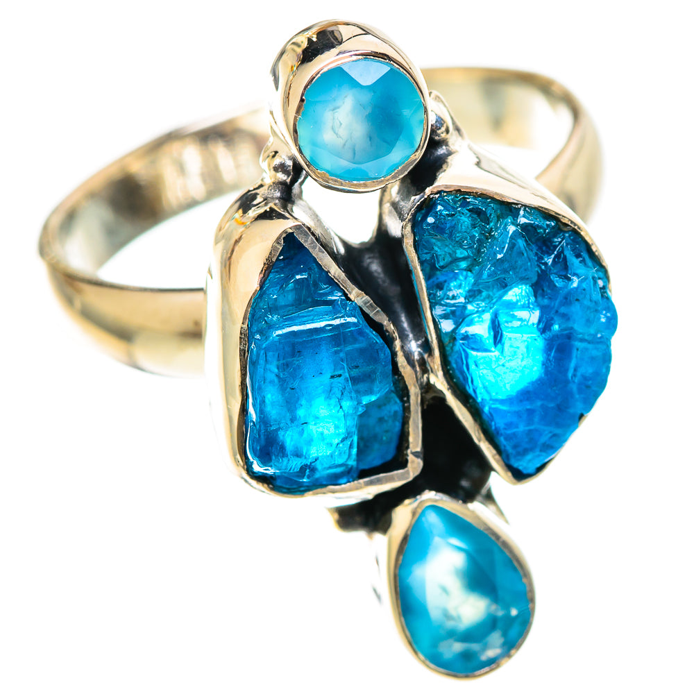 Apatite Rings handcrafted by Ana Silver Co - RING108330 - Photo 2
