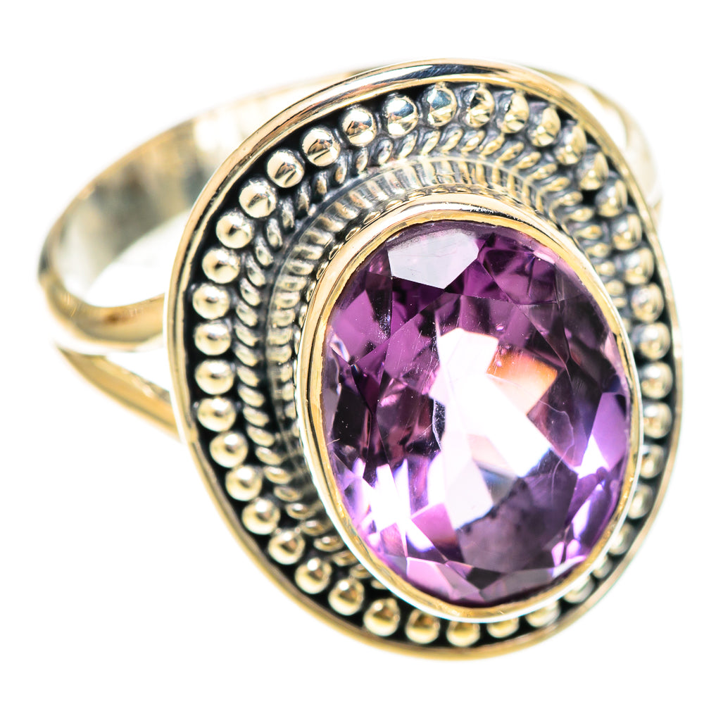 Amethyst Rings handcrafted by Ana Silver Co - RING108393 - Photo 2