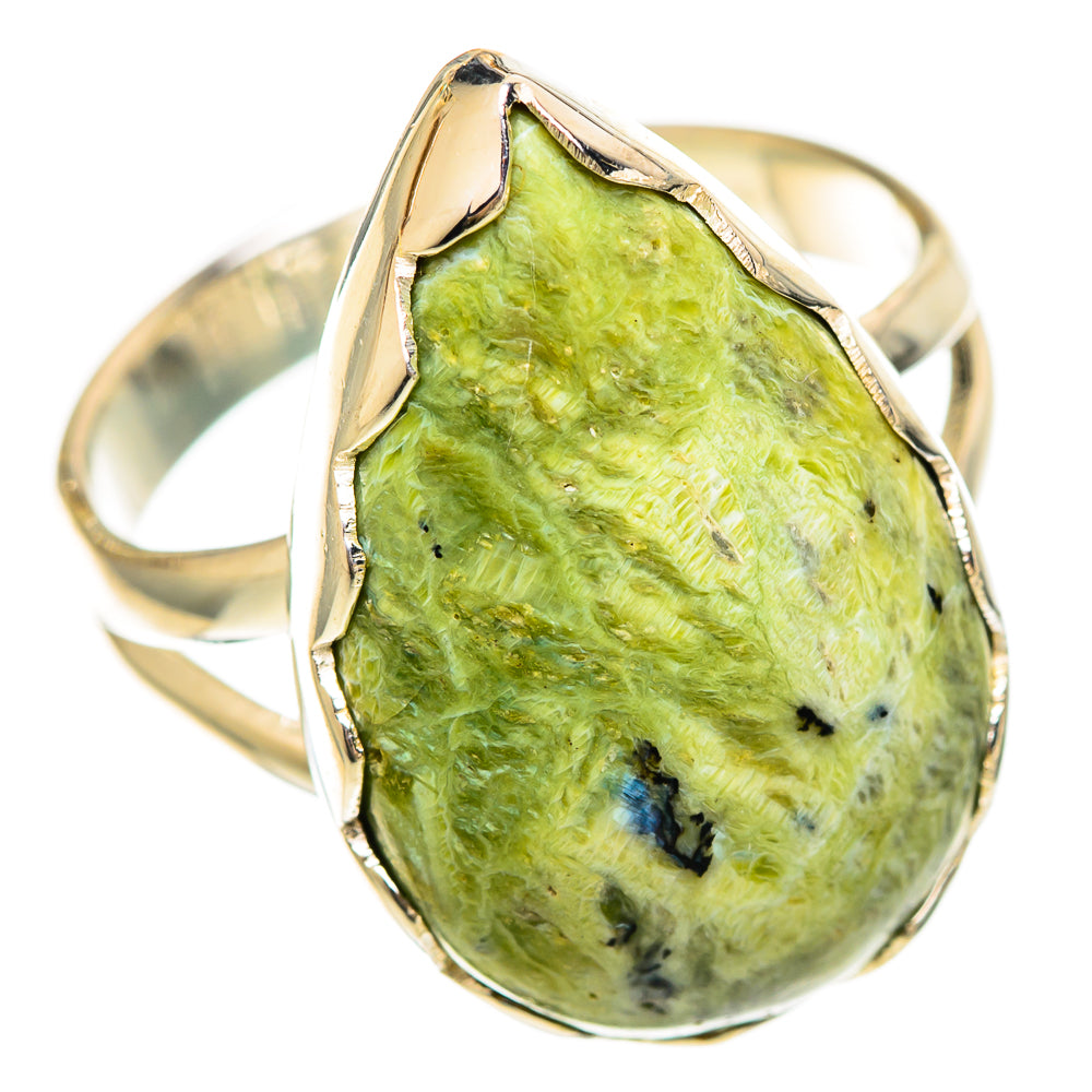 Rainforest Jasper Rings handcrafted by Ana Silver Co - RING108563 - Photo 2